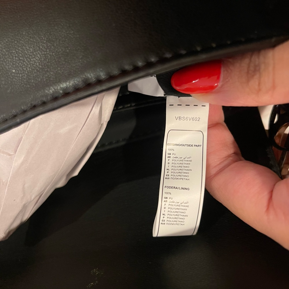 NWT Mario Valentino Purse (Black & Pink) - Picture 7 of 12